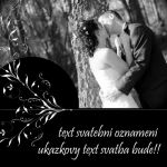 Svatebn� ozn�men� - foto ozn�men� - n�vrh